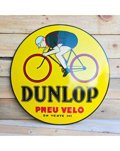 Dunlop pneu velo garage bord