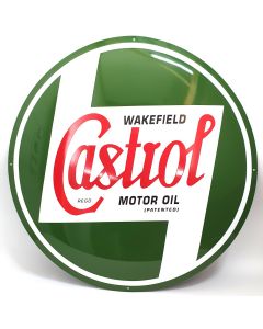 Castrol motor oil Groot emaille