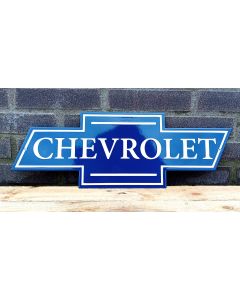 Chevrolet uitgesneden emaille