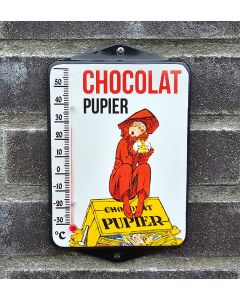 Chocolat Pupier emaille thermometer