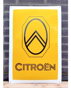 Citroën rechthoekig geel