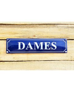 Dames straatnaambord