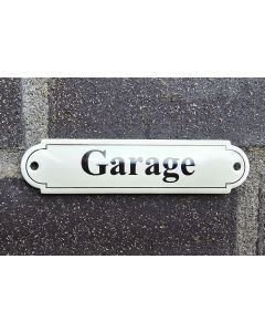 Naamplaatje Garage