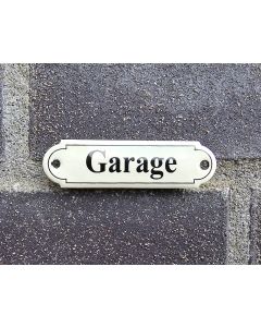Deurbordje Garage