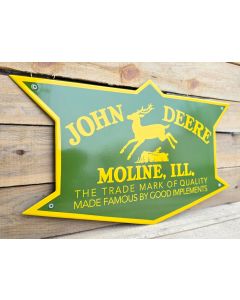 John Deere vintage emaille bord