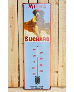 Handgemaakte emaille thermometer Milka Suchard