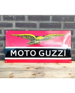 Moto guzzi rood/zwart