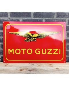 Moto guzzi rood/geel