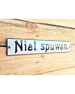 Niet Spuwen