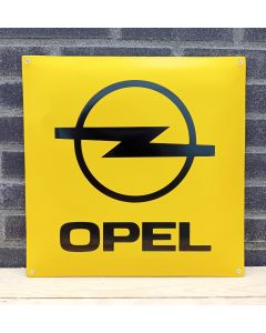 Opel emaille geel