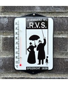 R.V.S. emaille thermometer