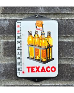 Texaco emaille thermometer