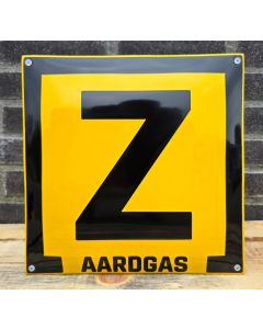 Zinkerbord Aardgas