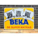 BEKA - DE SUPER MATRAS GROOT emaille bord