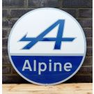 Alpine emaille bord