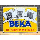 BEKA - DE SUPER MATRAS GROOT emaille bord