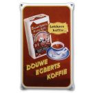 Emaille reclamebord Douwe Egberts