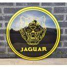 Jaguar emaille bord rond