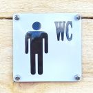 Toiletbord heren wc