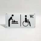 Invalide toilet / Verschoon plaats