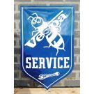 Vespa service schild