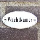 Naamplaatje Wachtkamer